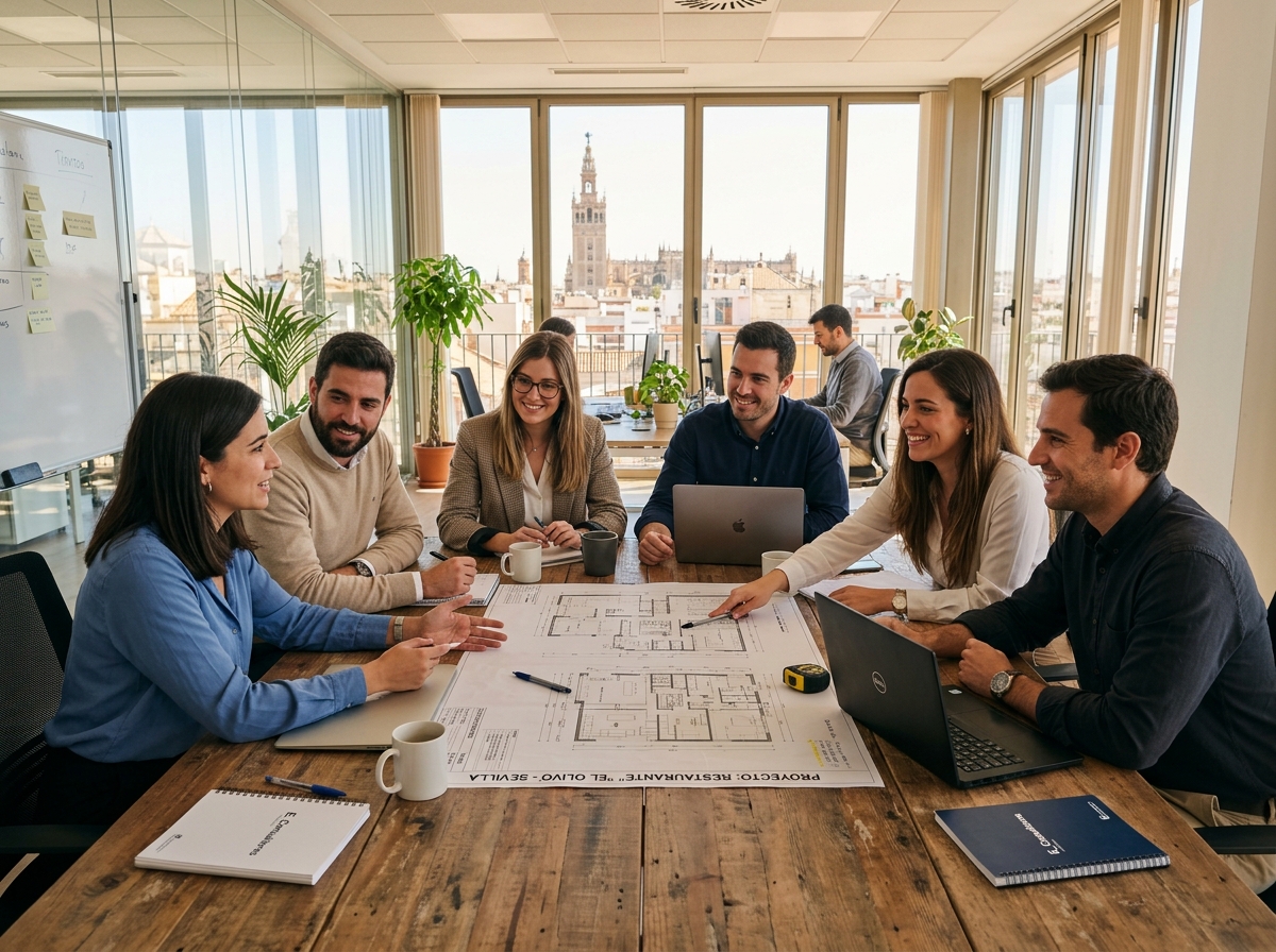 Equipo de ingenieros y asesores del Grupo BNG Servicios Hostelería